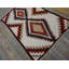 Small Scatter Size Flatwoven Tribal Antique Native American Navajo Rug