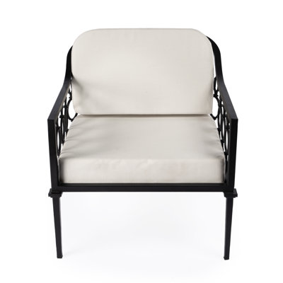 Chaise de patio avec coussins Sunbrella Whalen