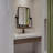 Arbutis Metal Rectangle Wall Mirror