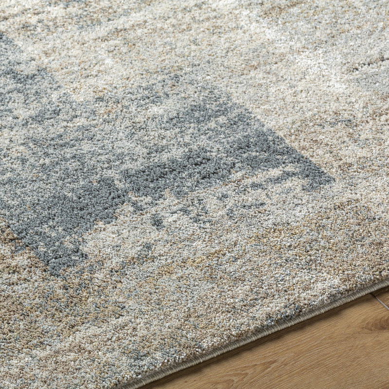 Puccio Abstract Indoor Rug, Rectangle 6'7" x 9'2"