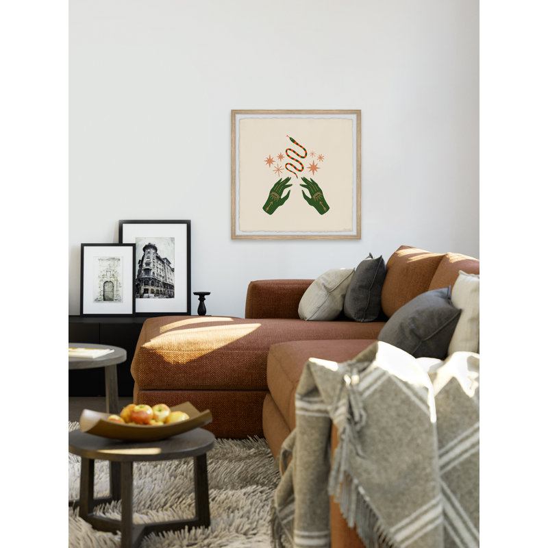 Control Your Destiny - Single Picture Frame Painting, 81cm H x 81cm W x 3.81cm D