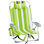Chaise de plage pliante en aluminium