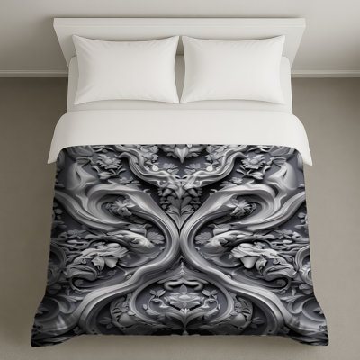 Intricate Baroque Floral Duvet Covers