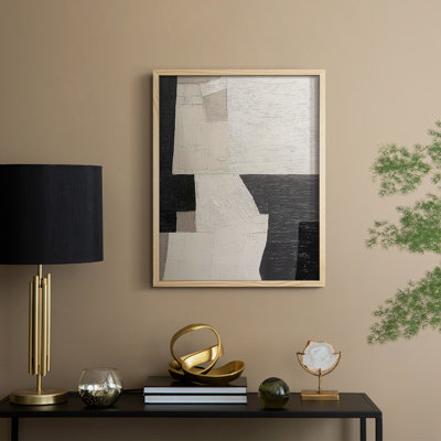 ABSTRACT Series DCLVII Framed Print - Solid Wood