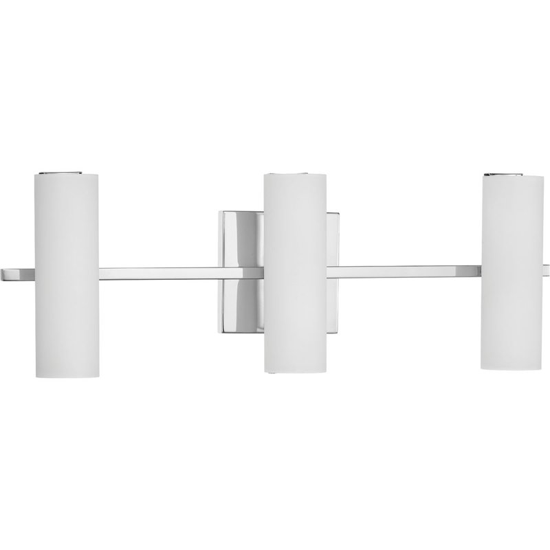 Flaherty 3 - Light Dimmable LED Vanity Light, Polished Chrome