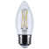  B11 LED Medium Base Clear CCT 120 Volt