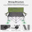 Chaise de camping pliante avec coussins Sammie-1370563632
