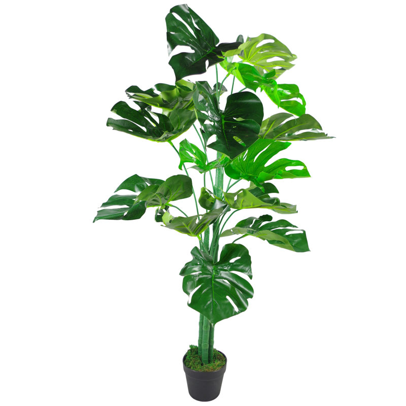 Faux Plant in Pot Liner, 120cm H x 70cm W x 70cm D