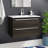 Silhouette 30" Single Sink Bathroom Vanity with Cultured Marble Top-1563328830