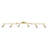 47.2'' 6 -Light Swing Arm Track Track Kit with Dimmable and Adjustable Head