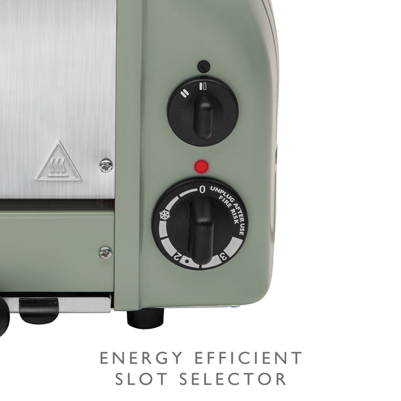 Dualit Classic 2 Slice Toaster - Sage, Sage, 2 Slot