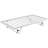 Modern Metal Daybed with LED Lighting and Adjustable Pop - Up Trundle, for Kids' Sleepovers and Guest Accommodation-523645054