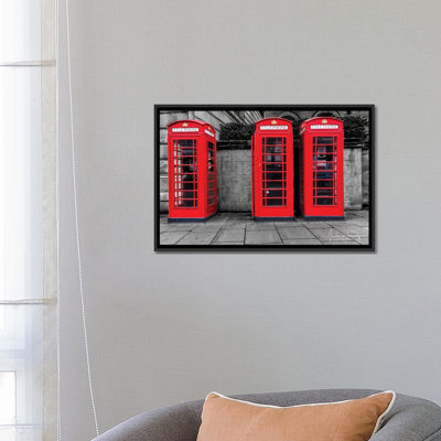 «London Calling» par Anders Jorulf, impression sur toile tendue