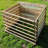 Kymber Easy Fill Wooden Compost Bin Composter 718 Litres