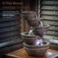 Outdoor Cascade Fountain with Lights