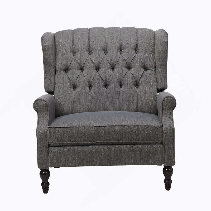 ONE AND HALF SEATER RECLINER, Charcoal