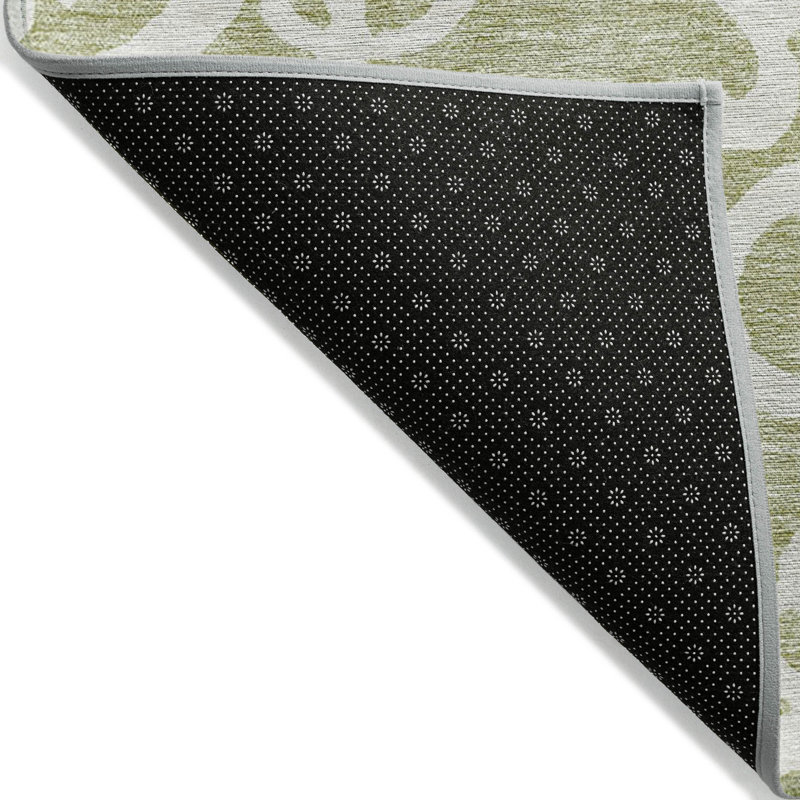 Tapis intérieur lavable en damas 9 'X 12'