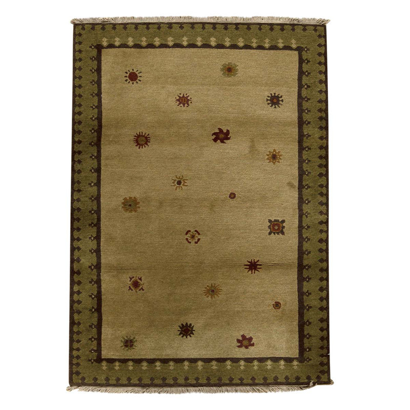 Wool Southwestern Area Rug