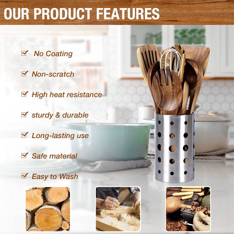 Belfry Kitchen Rehana 11 Utensil Set