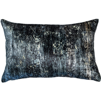 Arnt Abstract Blue Rectangle Throw Cushion