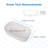 Gerber Cymira 23 In. Oval Vessel Bathroom Sink, Above-Counter Glazed White Fireclay Ceramic Vanity Sink, Modern Transitional Basin Sink Bowl