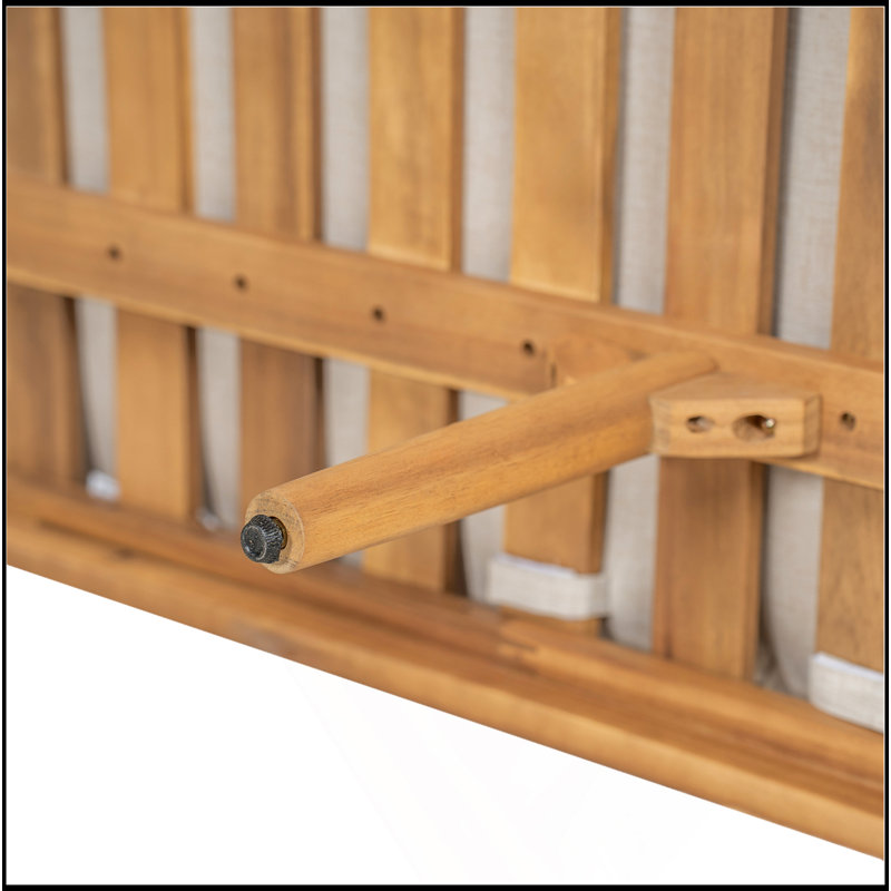 Causeuse d'extérieur en bois d'acacia Terassi