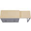 Kitchen Island With 4 Doors And Extendable Table-1085594776
