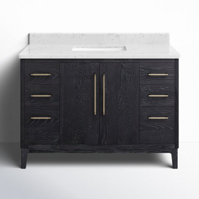 Langosta 48" Free Standing Single Bathroom Vanity with Top