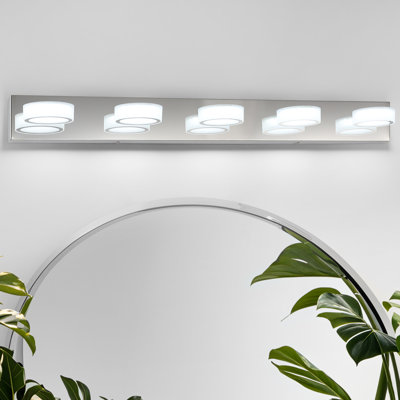 Macfadden LED Vanity Light, High Transmittance and Dimmable with 270° Rotatable