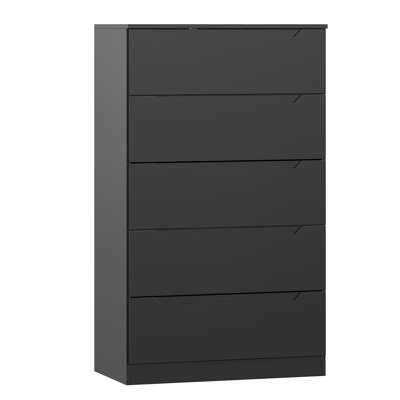 5 Drawer Dresser Tall For Bedroom, 48