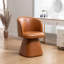 Chaise rembourrée pivotante en velours Dantzler-511696166-527819105