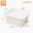 10 Pack Plastic Storage Bins with Lids and Handles