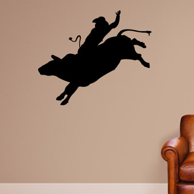 Décalcomanie murale un avenant bull