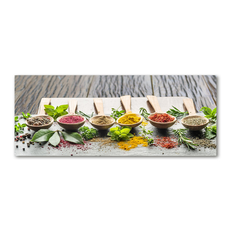 Colourful Spices - Wrapped Canvas Print, Canvas, 50cm H x 125cm W 