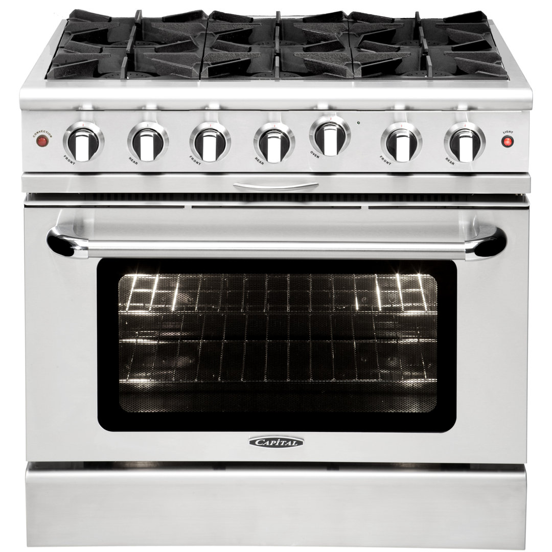 Culinarian Series 36" 4.9 cu. ft. Freestanding Gas Capital 