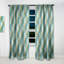 Rideau simple occultant rétro Mid-Century-1262362075