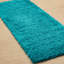Tapis turquoise tissé à la machine Deatherage-662684090
