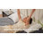 Goose Feather Down Blend Pillow, 100% Cotton Shell, Medium Support Sleep Pillows-683780407-779735734