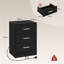 39cm W Bedside Table-129914505