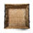 Botswana 3-Piece Two-Tone Woven Seagrass Nesting Basket Set with Metal Frame
