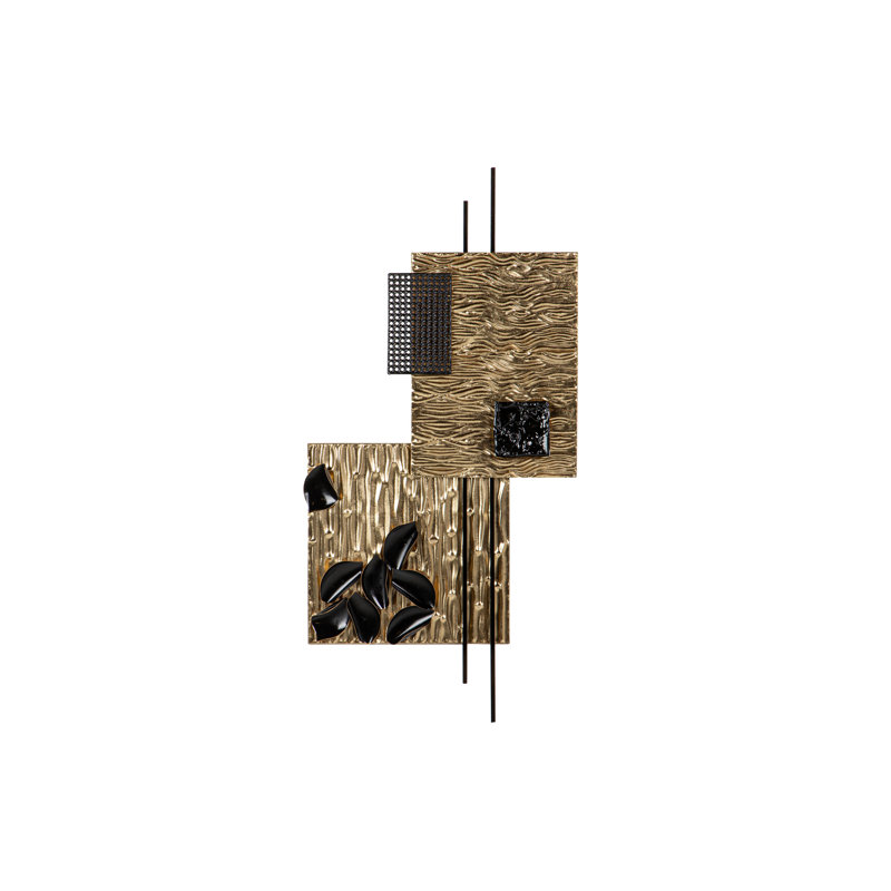 Abstract Wall Decor on Metal