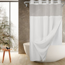 80 inch Long Shower Curtain Liner, EVA Heavy Duty Longer Bath Clear Shower  Liner with 3 Strong Weighted Magnets, 100% Waterproof, Odorless, 72 x 80