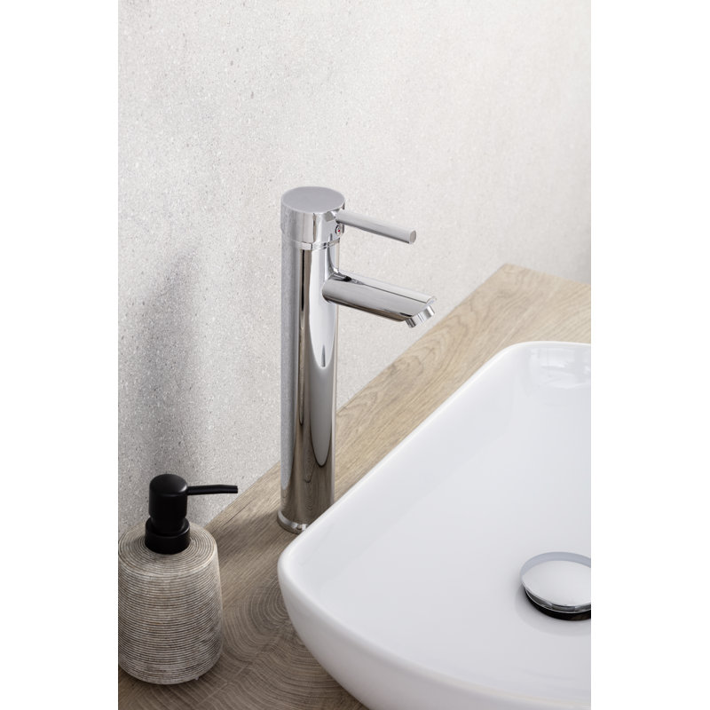 New York Mono Basin Mixer, Chrome Gloss