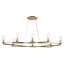 Lustre courbé moderne avec verre cylindrique transparent-111187541-111187543-111187547