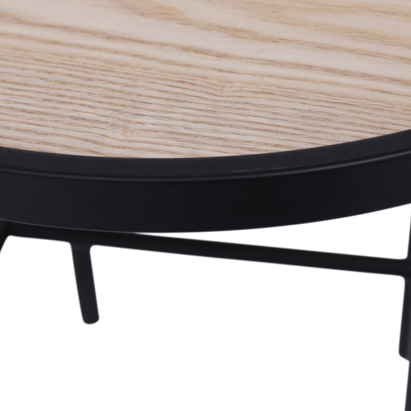 Table d'appoint en bois naturel Tondreau