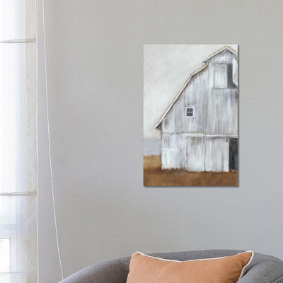 Abandoned Barn II by Ethan Harper - Wrapped Canvas Painting