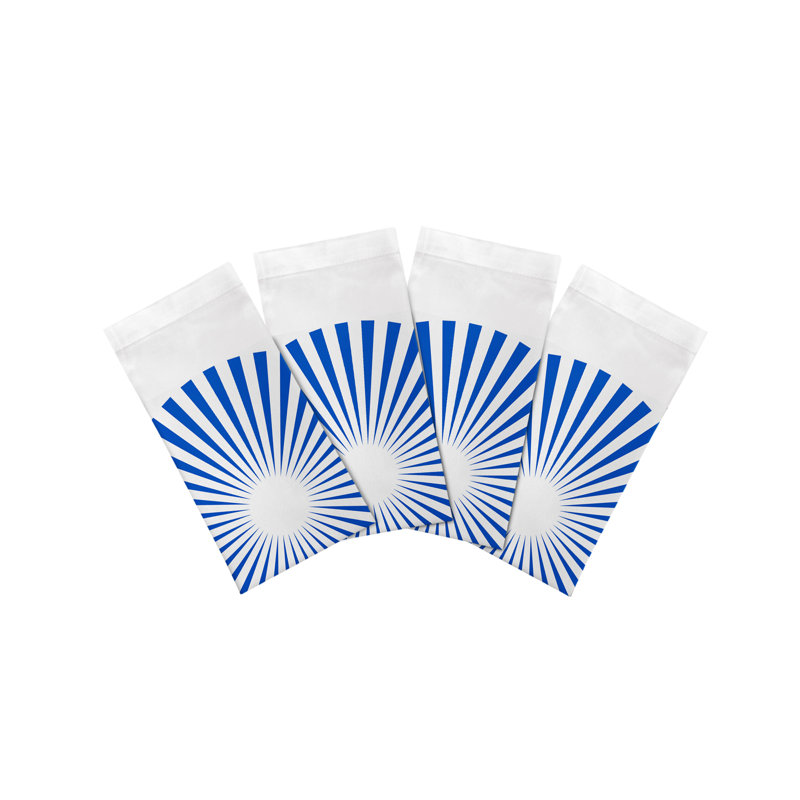 Serviettes en satin de coton Constellations Point