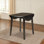 Leanndra 36.38 " Extendable Round with Solid Wood Base Dining Table