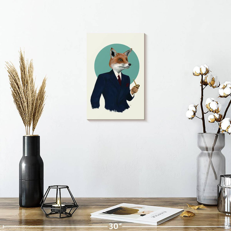 Brampt Mr. Fox, 12" H x 8" W