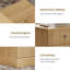 Table de chevet Mid-Century-826823291